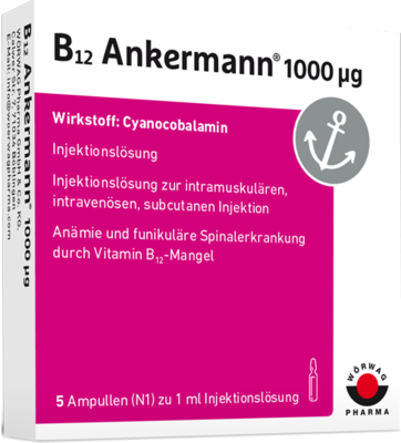 B12 ANKERMANN 1.000 µg Ampullen